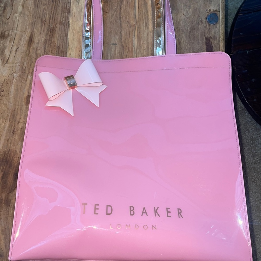 Ted Baker pink tote bag